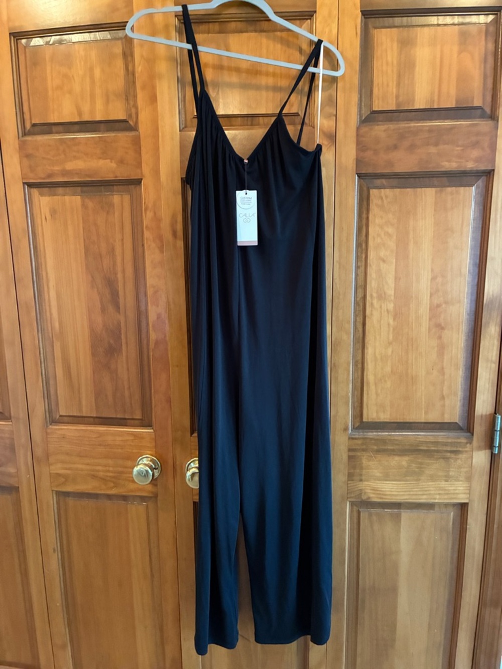 CALIA by Carrie Underwood Black Wide-Leg Jumpsuit